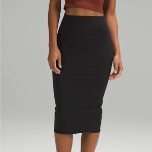 Lululemon Athletica Black Pencil Skirt NWT